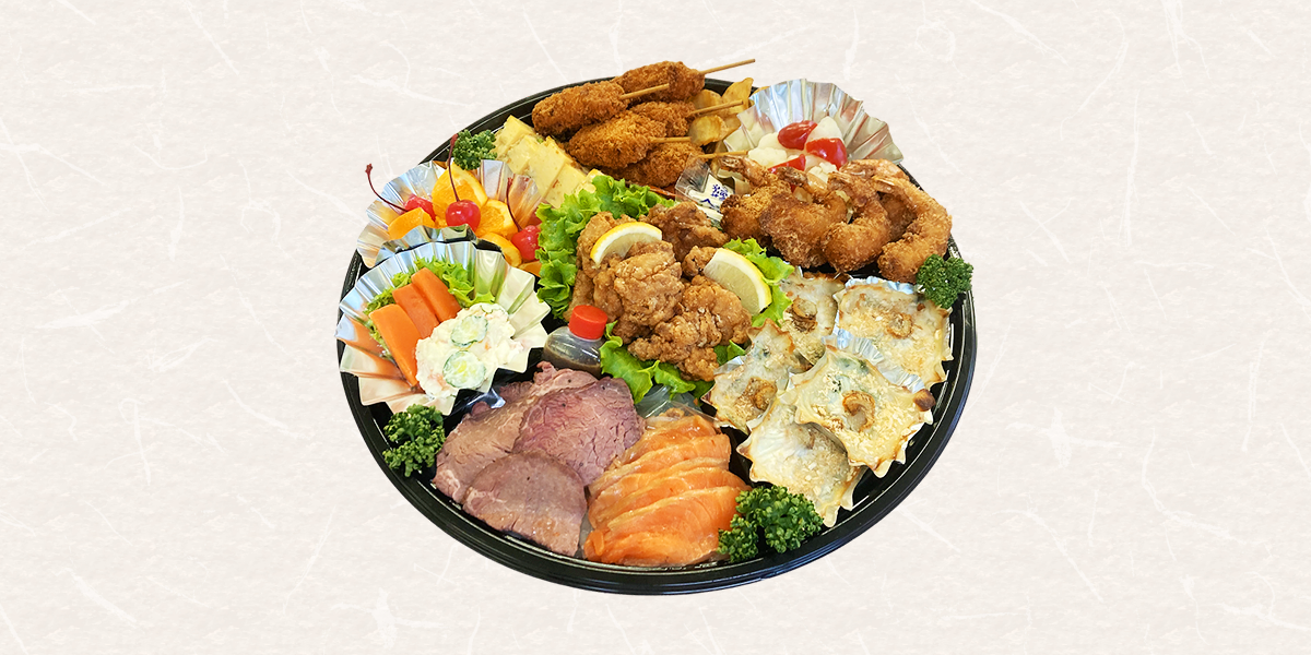 オードブル洋風盛（4〜5人前）　6,000円（税込6,480円）