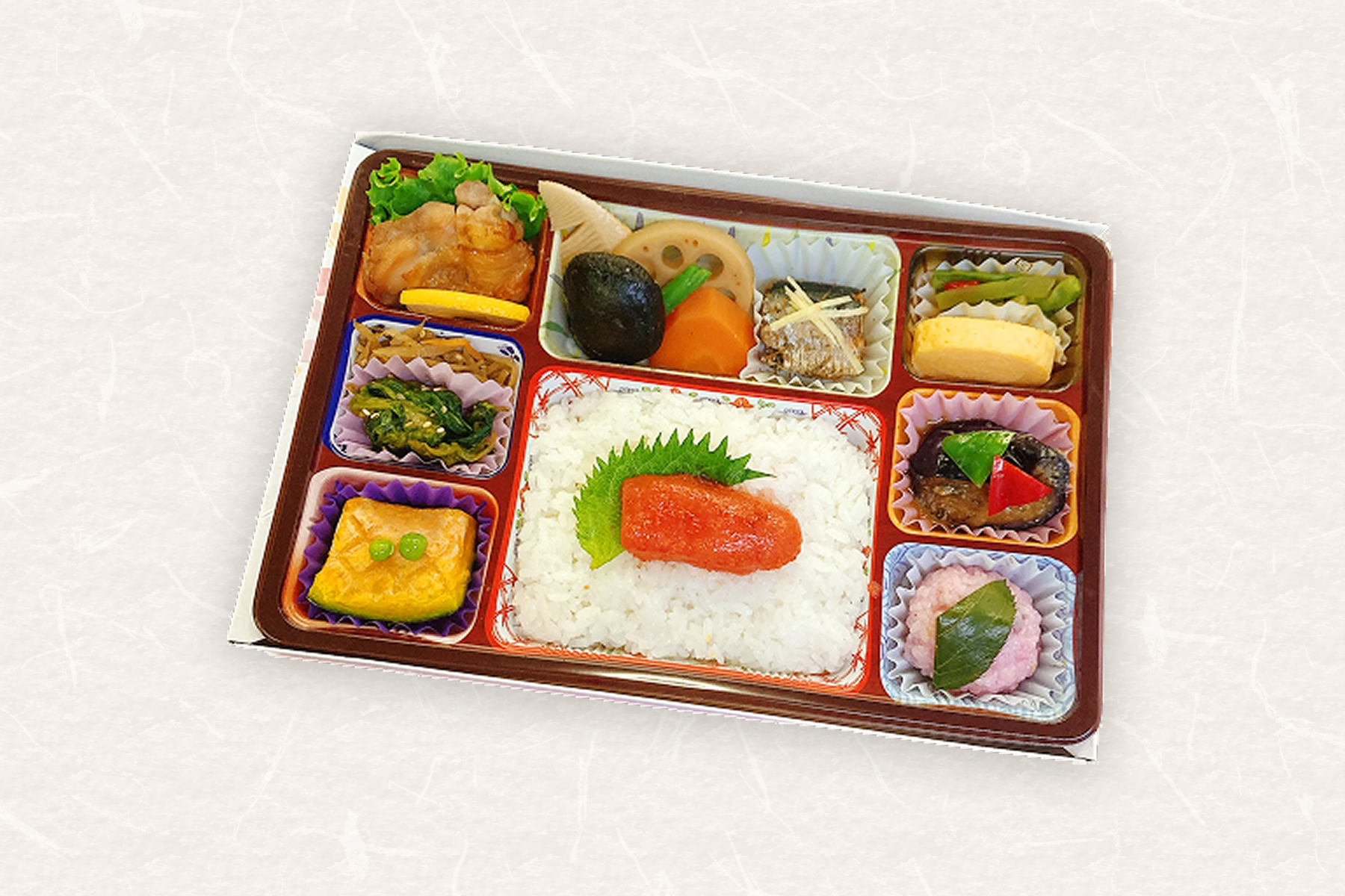 博多幕の内弁当　1,500円（税込1,620円）