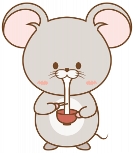 出汁がしみわたるお雑煮(^ ^)