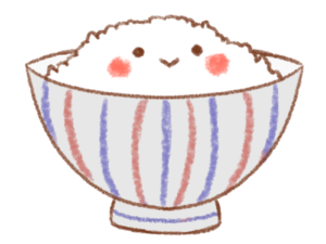 白ごはん派?