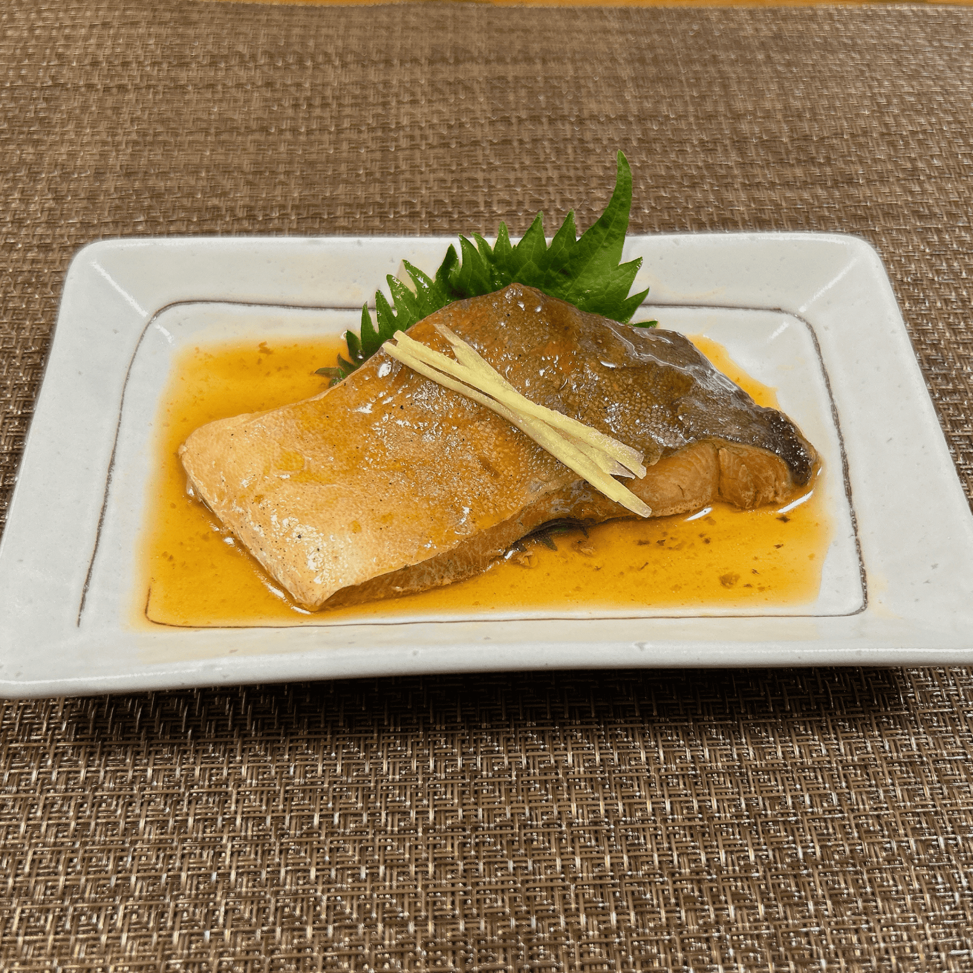 ぶりの照り焼き